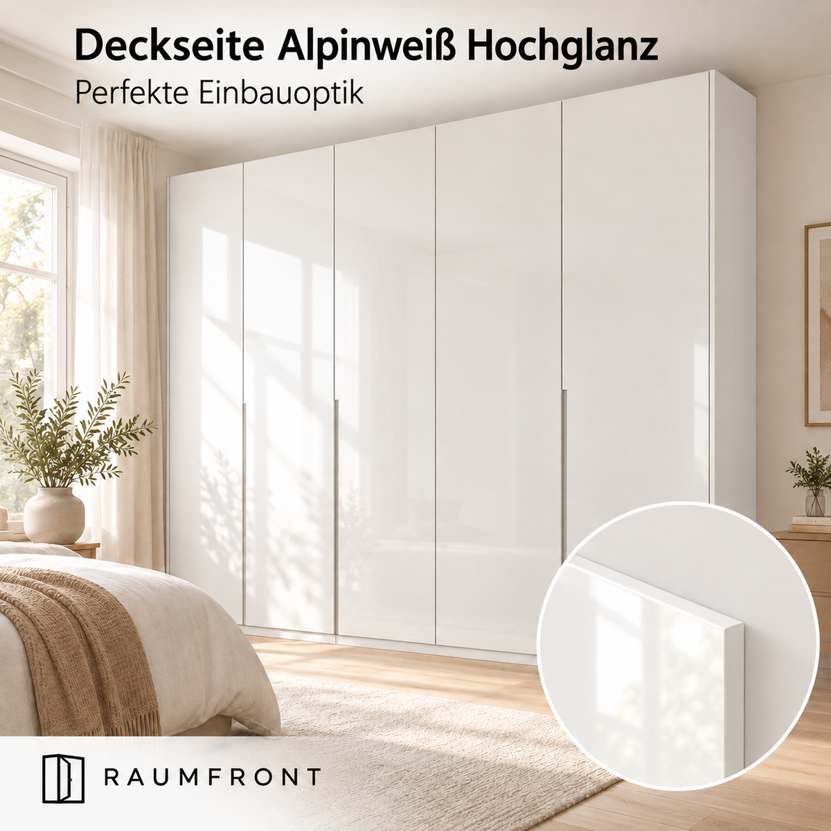 PAX Deckseite – Alpinweiß Hochglanz