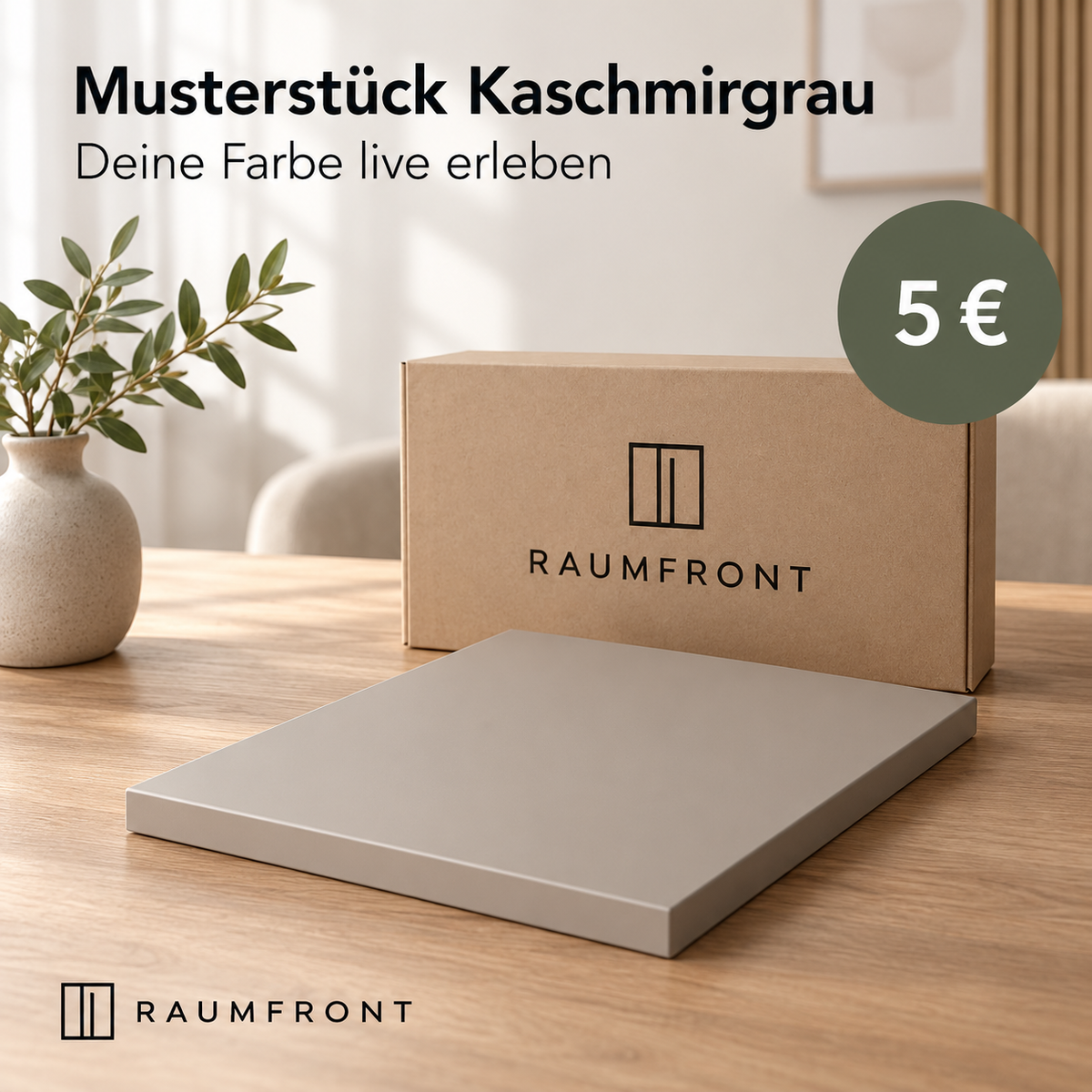 Musterstück – Kaschmirgrau